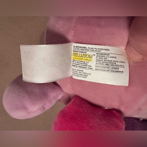 Kellytoy Beula the Octopus Back to School Glasses Squishmallow Plush Stuffed Toy - Picture 10 of 10